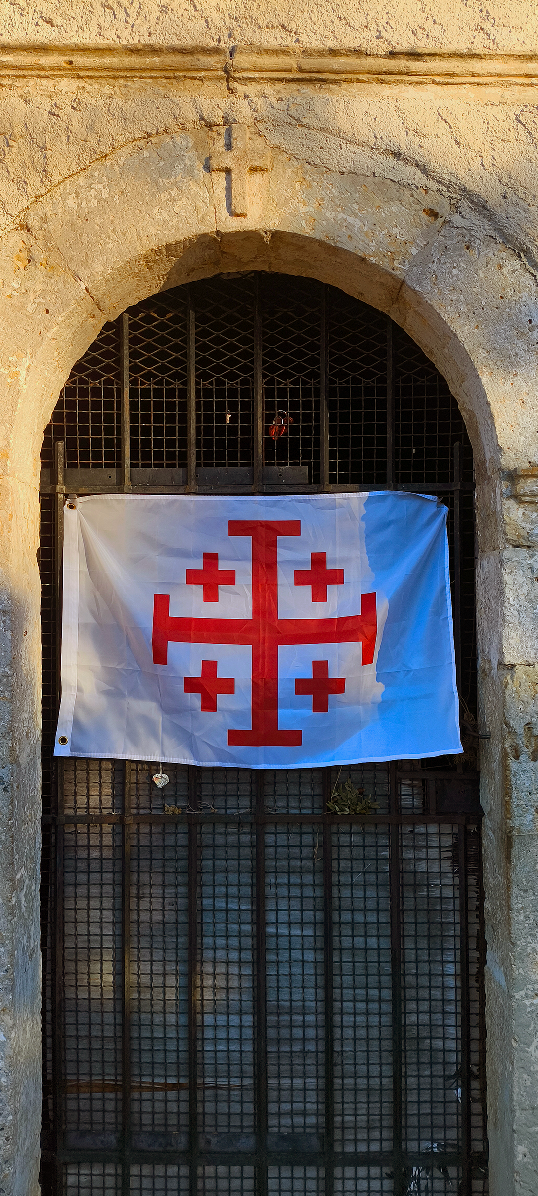 Drapeau Croix de Jérusalem