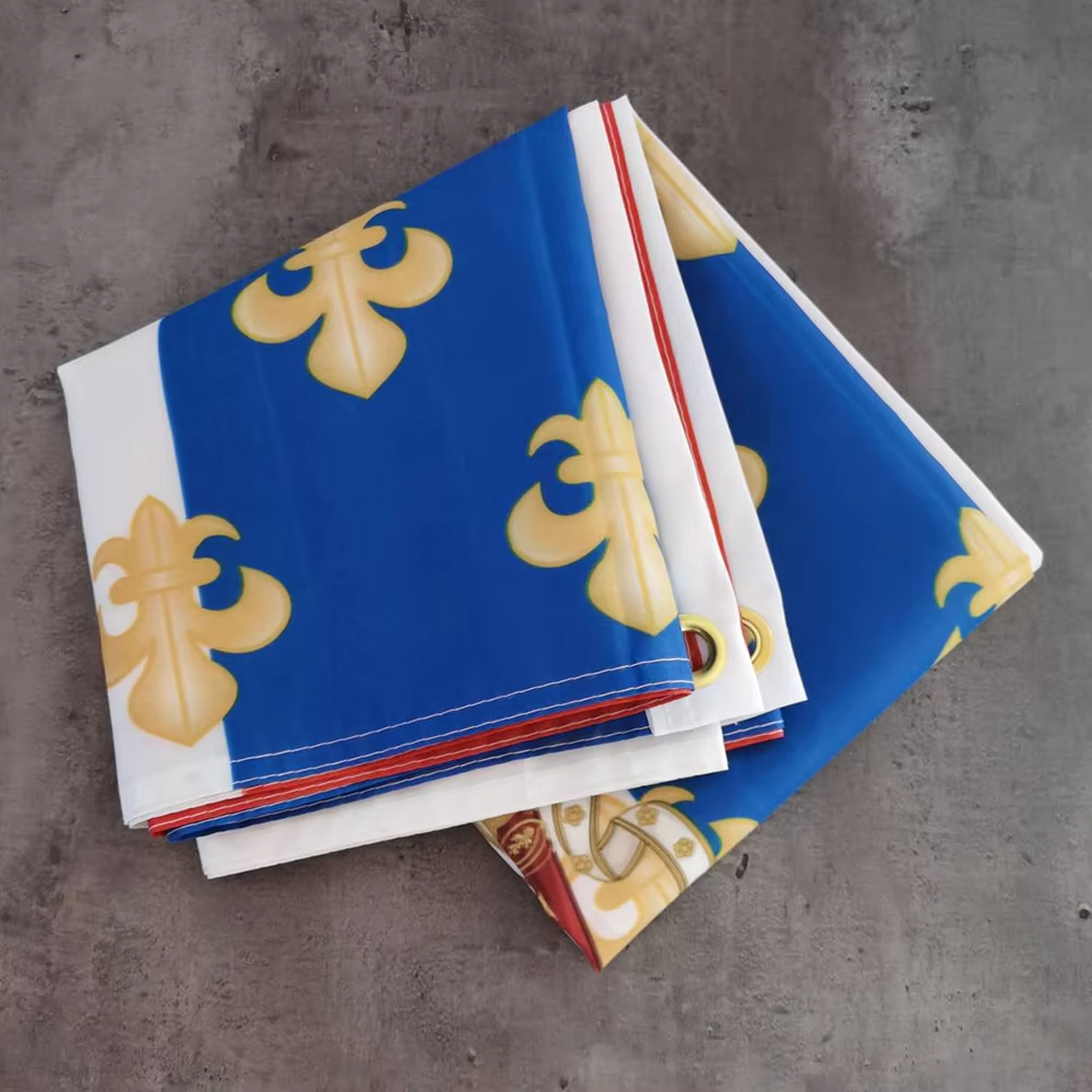 Drapeau Napoléonien Fleurs de Lys