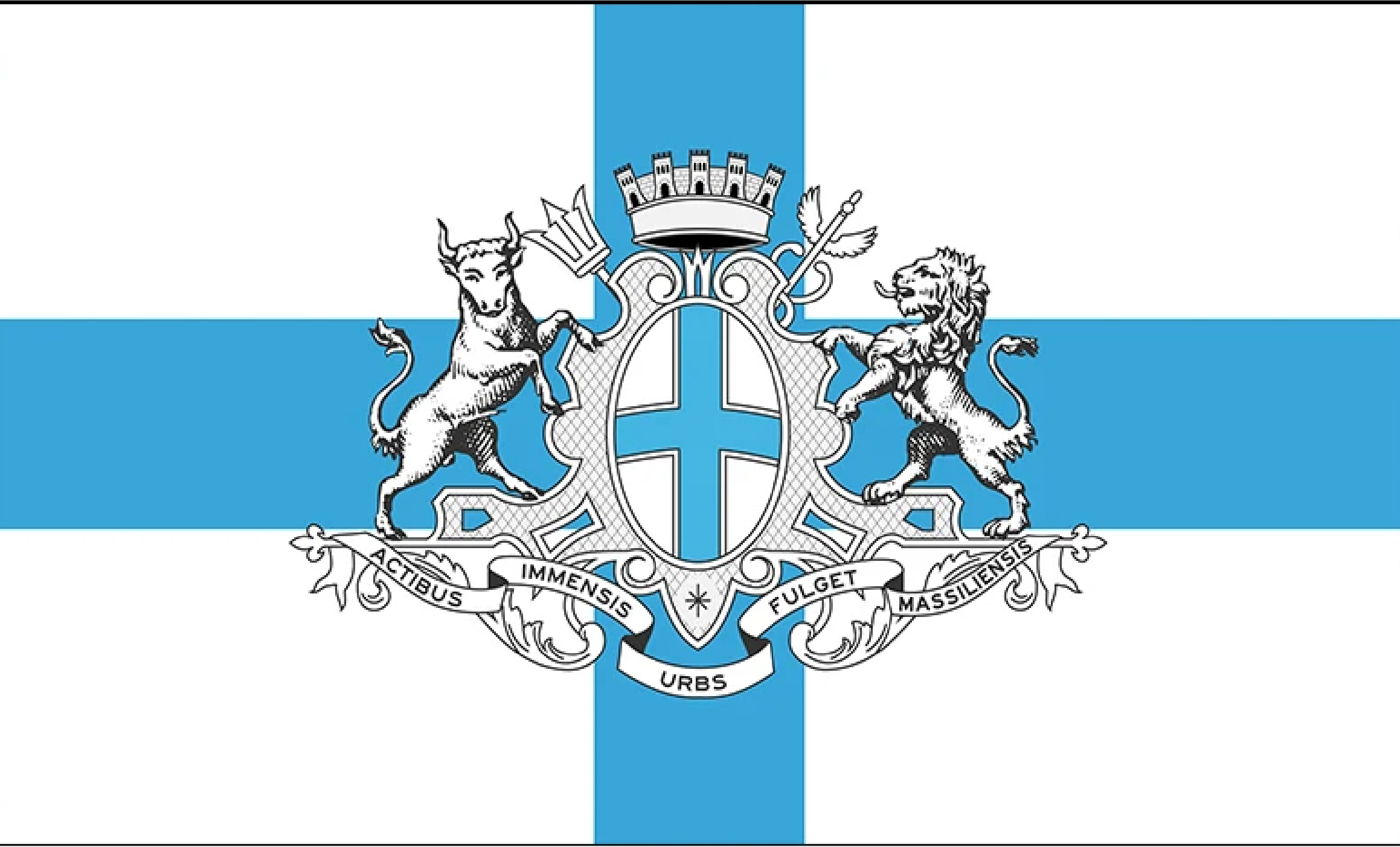 Drapeau de la Cité Phocéenne