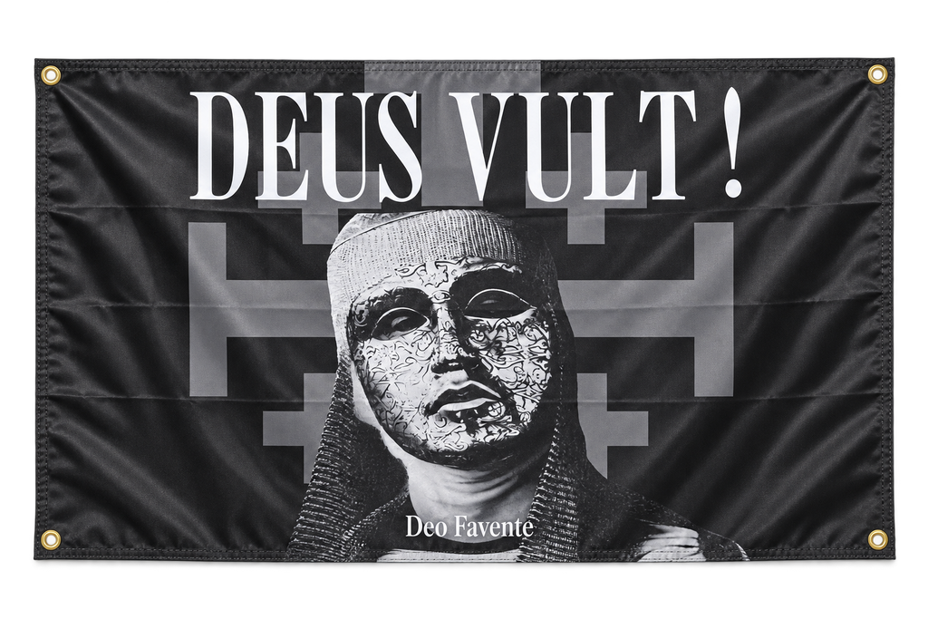 Drapeau Baudouin IV - Soldat du Christ (Copie)
