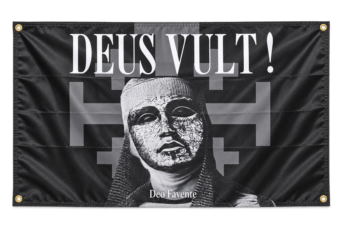 Drapeau Baudouin IV - Soldat du Christ (Copie)