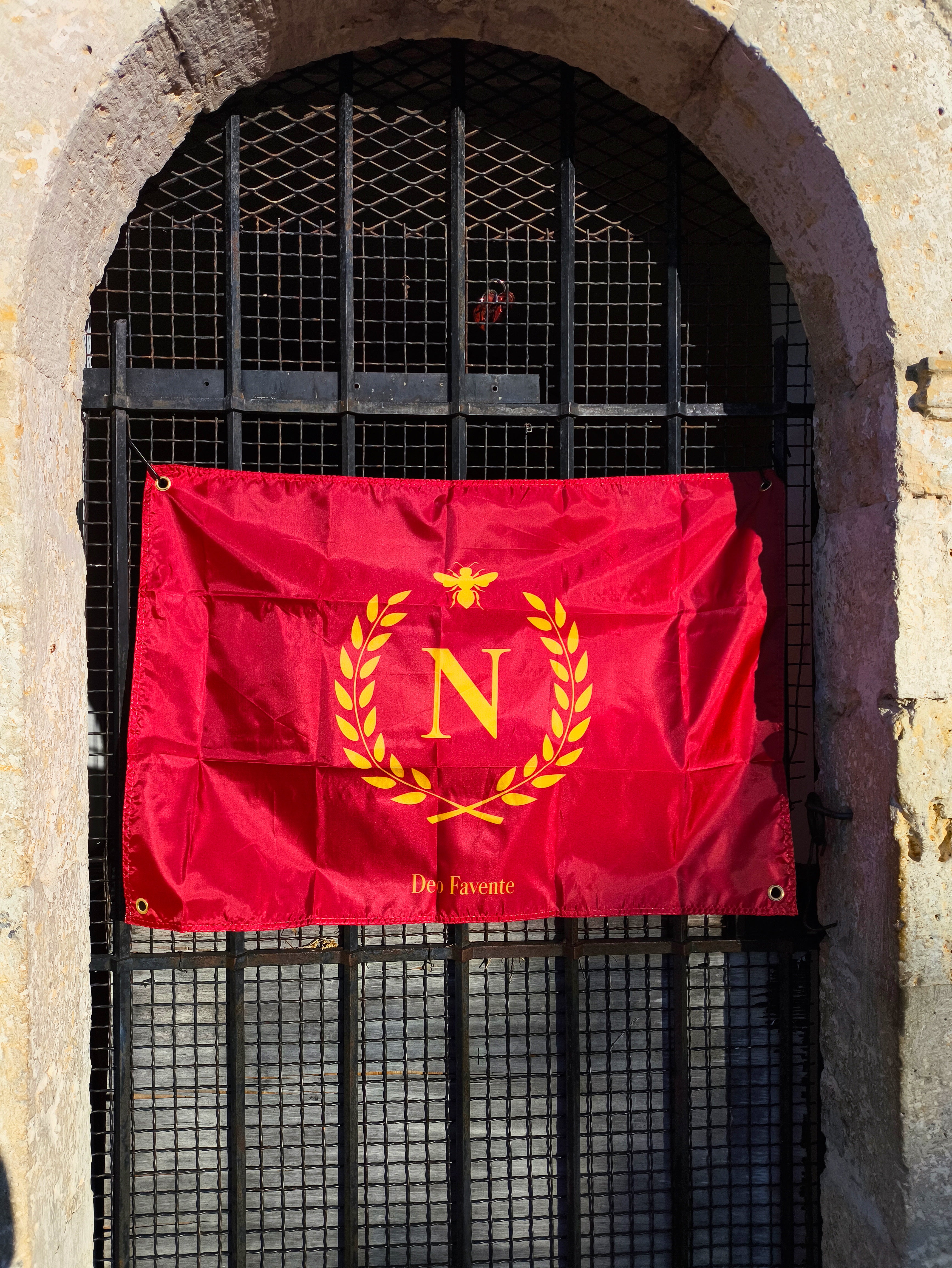 Drapeau Monogramme Empire Napoléonien