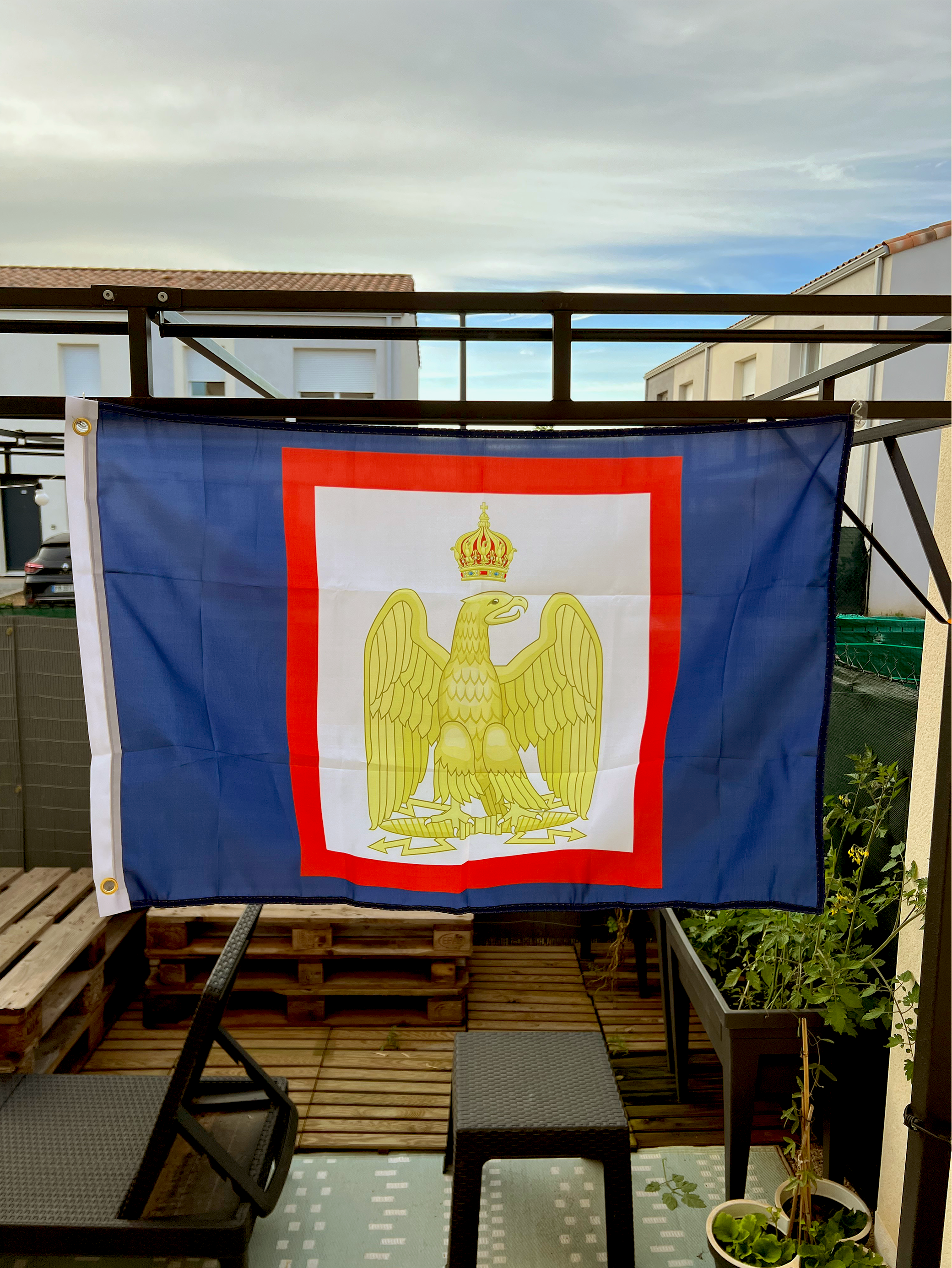 Drapeau Aigle Napoleonien