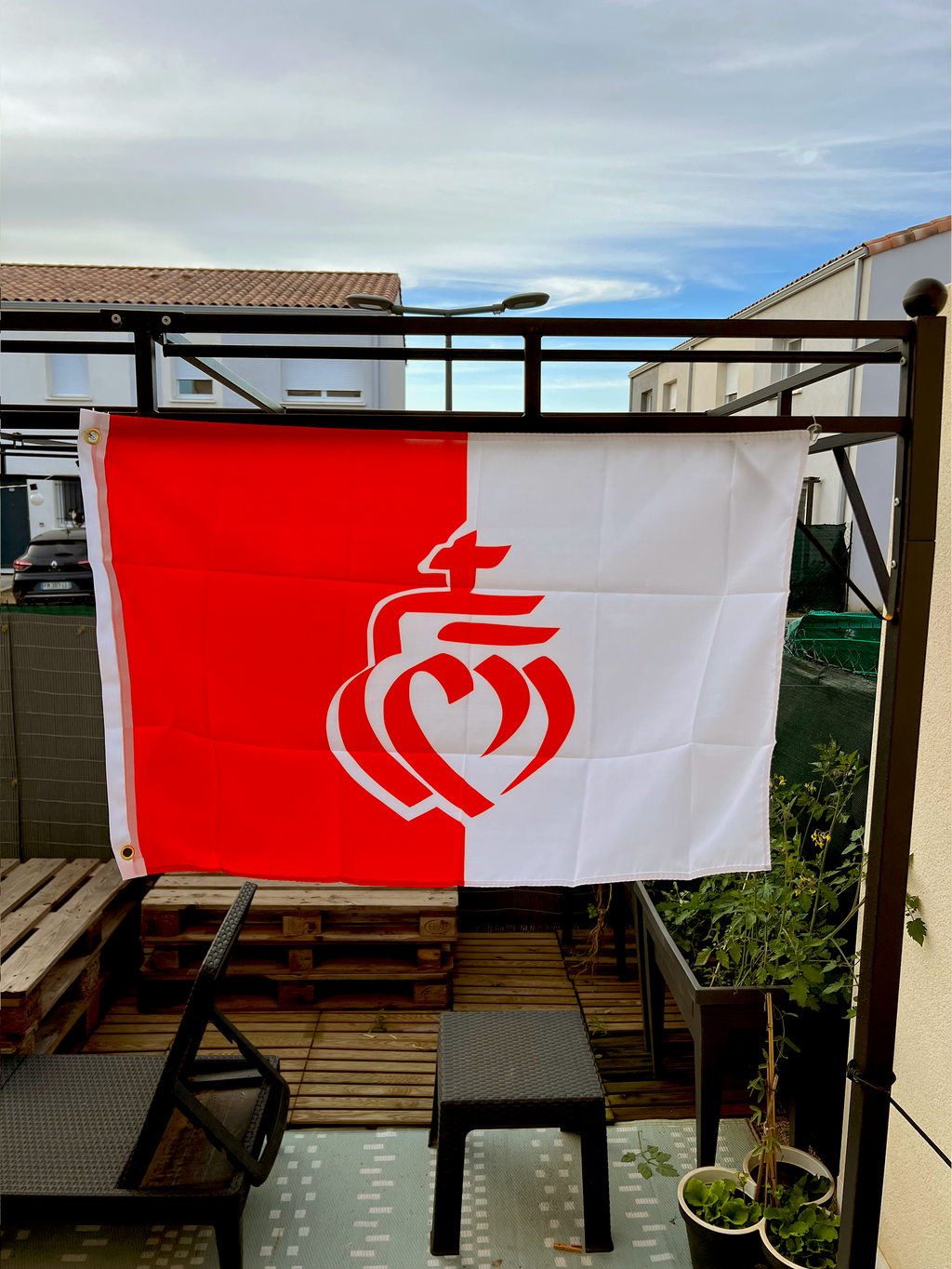 Drapeau Sacré-Coeur Vendéen