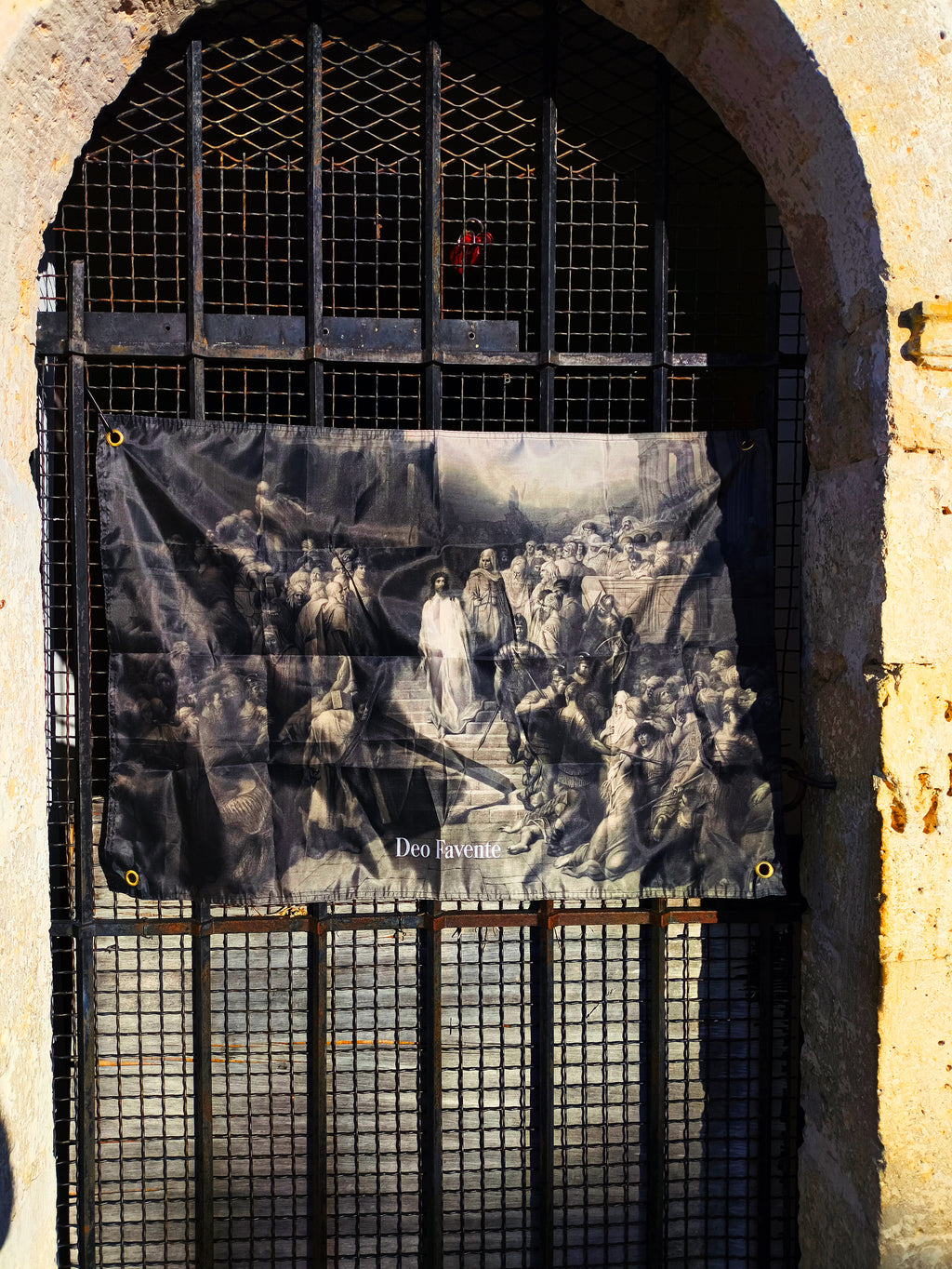 Drapeau Jesus quittant le Prétoire